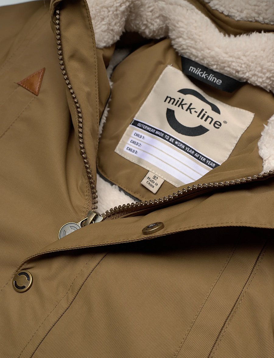 mikk-line - Twill Nylon Boy Parca - parkad - kangaroo - 2