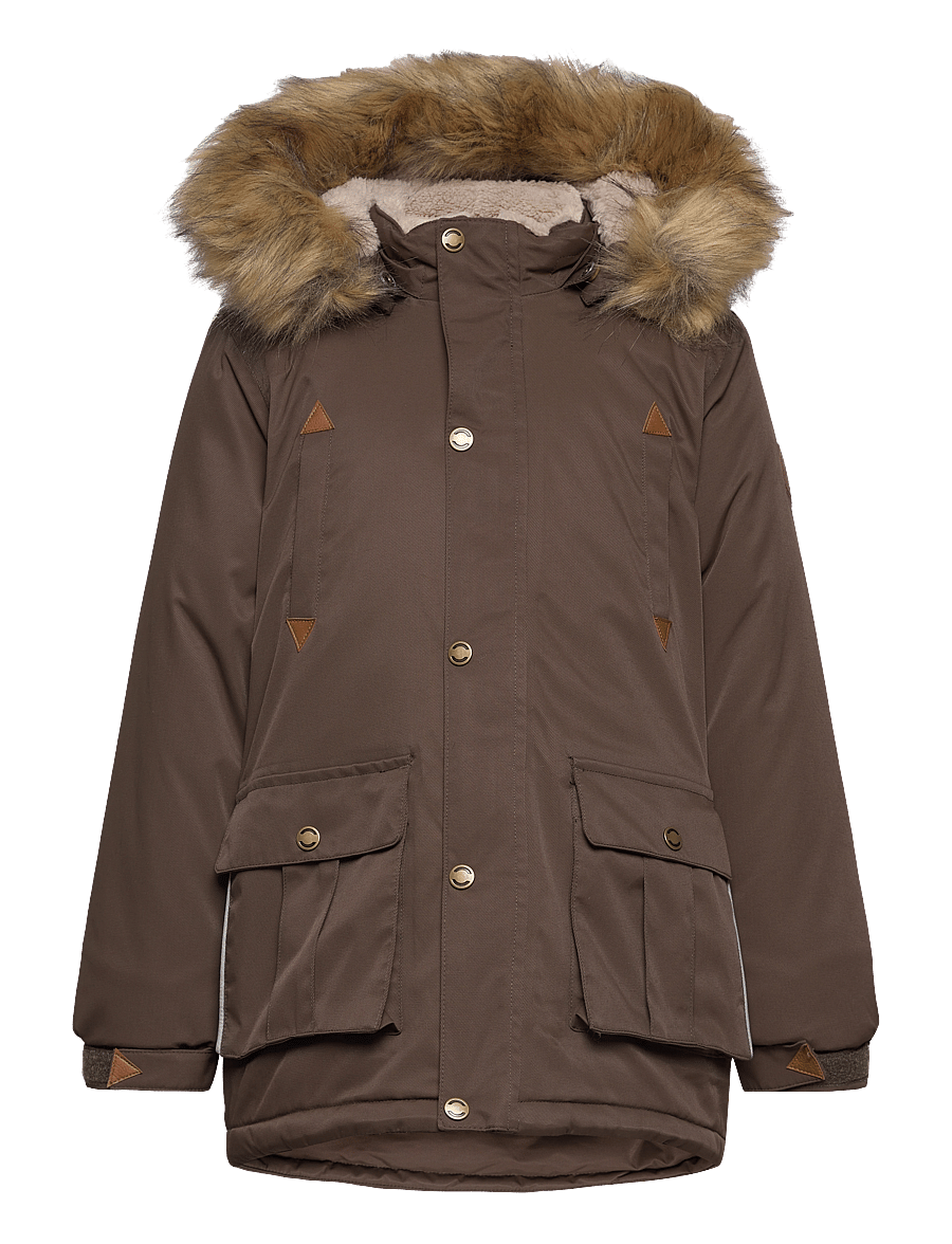 mikk-line - Twill Nylon Boy Parca - virsdrēbes - slate black - 0