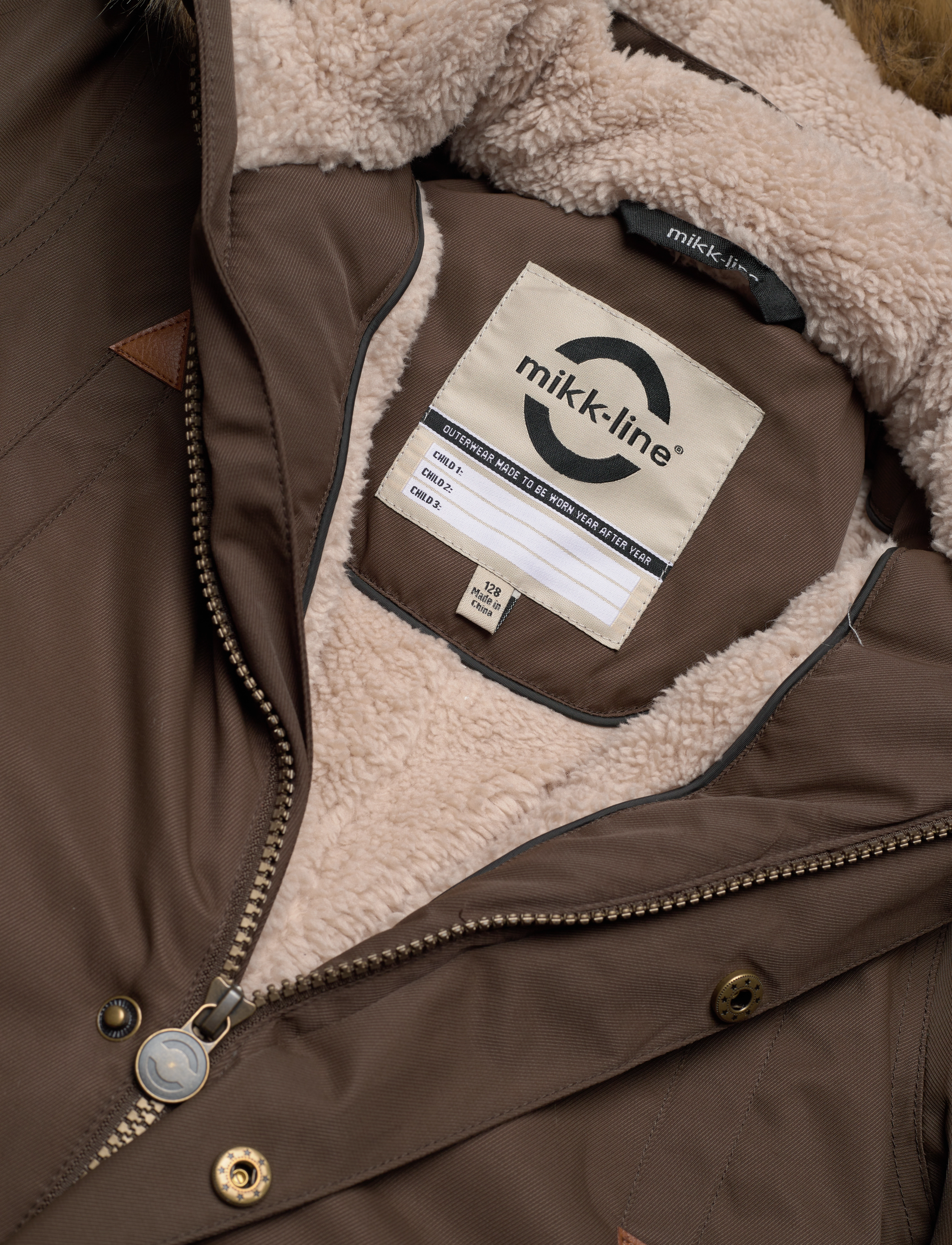 mikk-line - Twill Nylon Boy Parca - overtøj - slate black - 2
