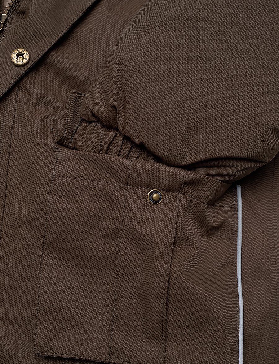 mikk-line - Twill Nylon Boy Parca - virsdrēbes - slate black - 3