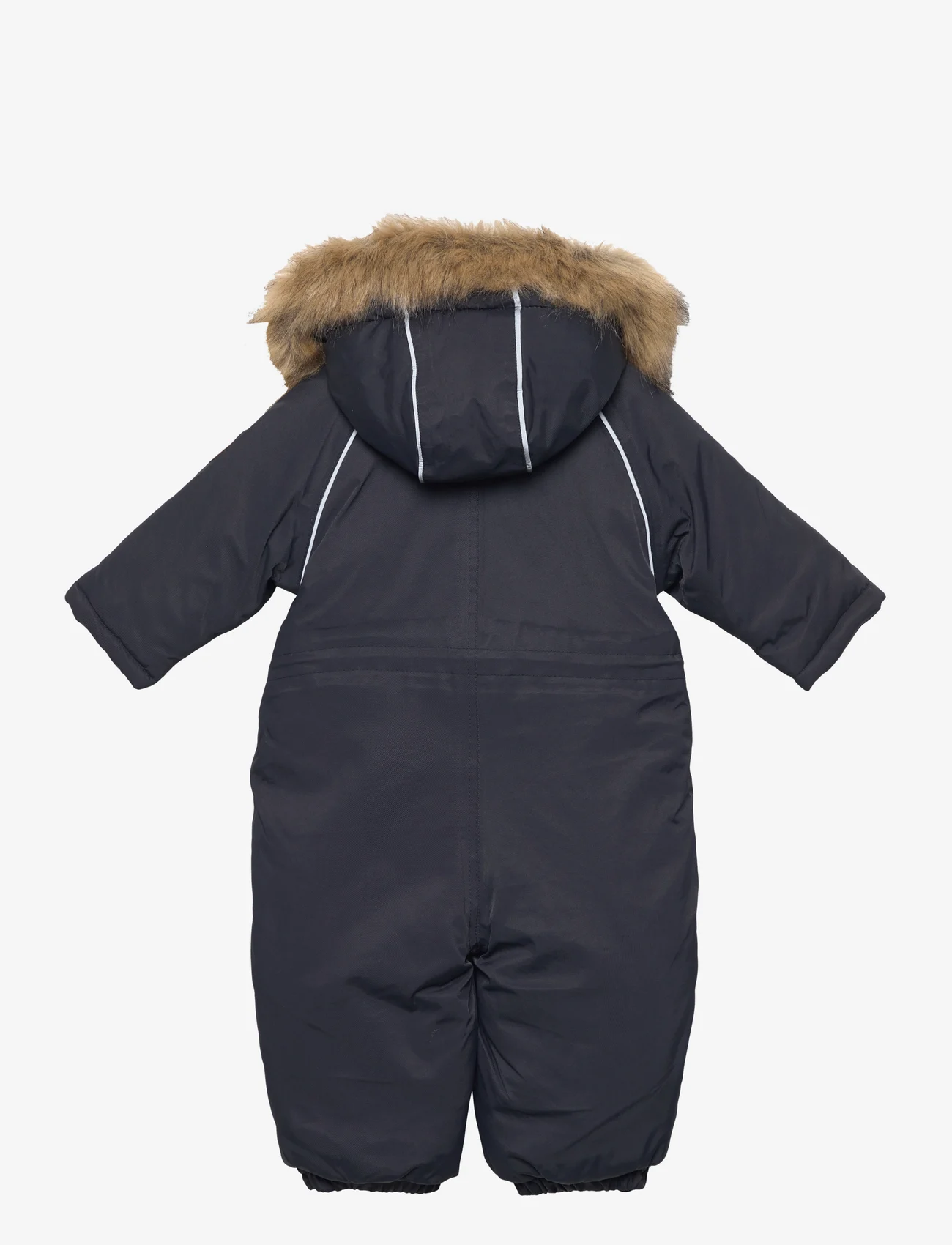 mikk-line - Twill Nylon Baby suit - talvihaalari - dark navy - 1