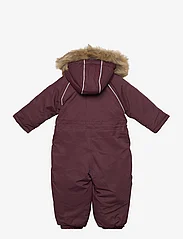 mikk-line - Twill Nylon Baby suit - vinteroveraller - decadent chocolate - 1