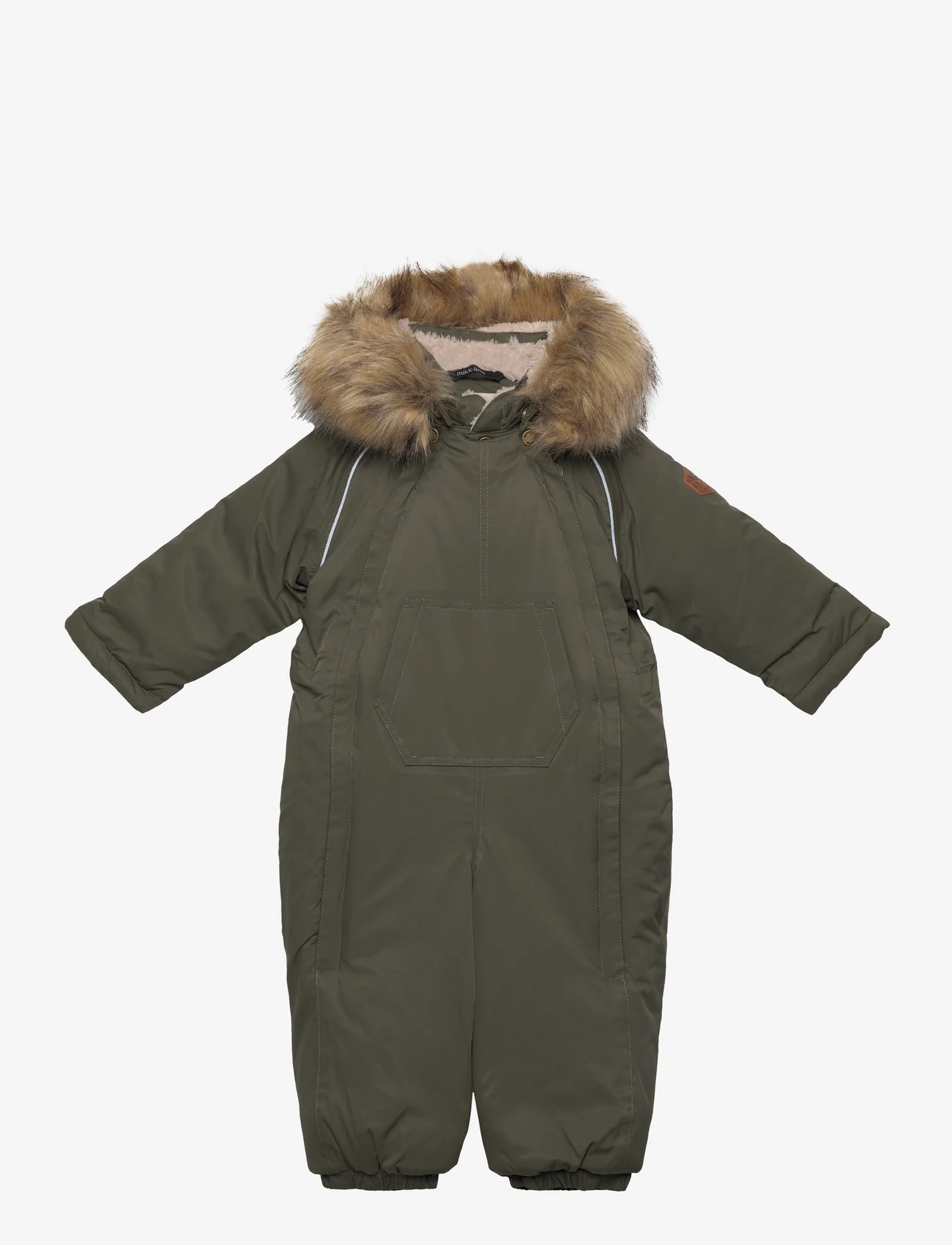 mikk-line - Twill Nylon Baby suit - snowsuit - forest night - 0