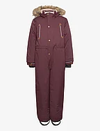 Twill Nylon Junior Suit - DECADENT CHOCOLATE