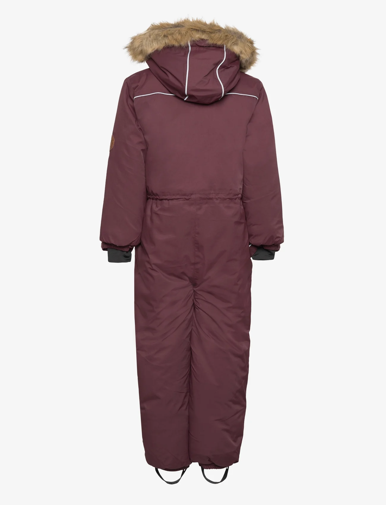 mikk-line - Twill Nylon Junior Suit - Žieminiai kombinezonai - decadent chocolate - 1