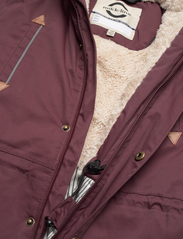 mikk-line - Twill Nylon Junior Suit - snowsuit - decadent chocolate - 2