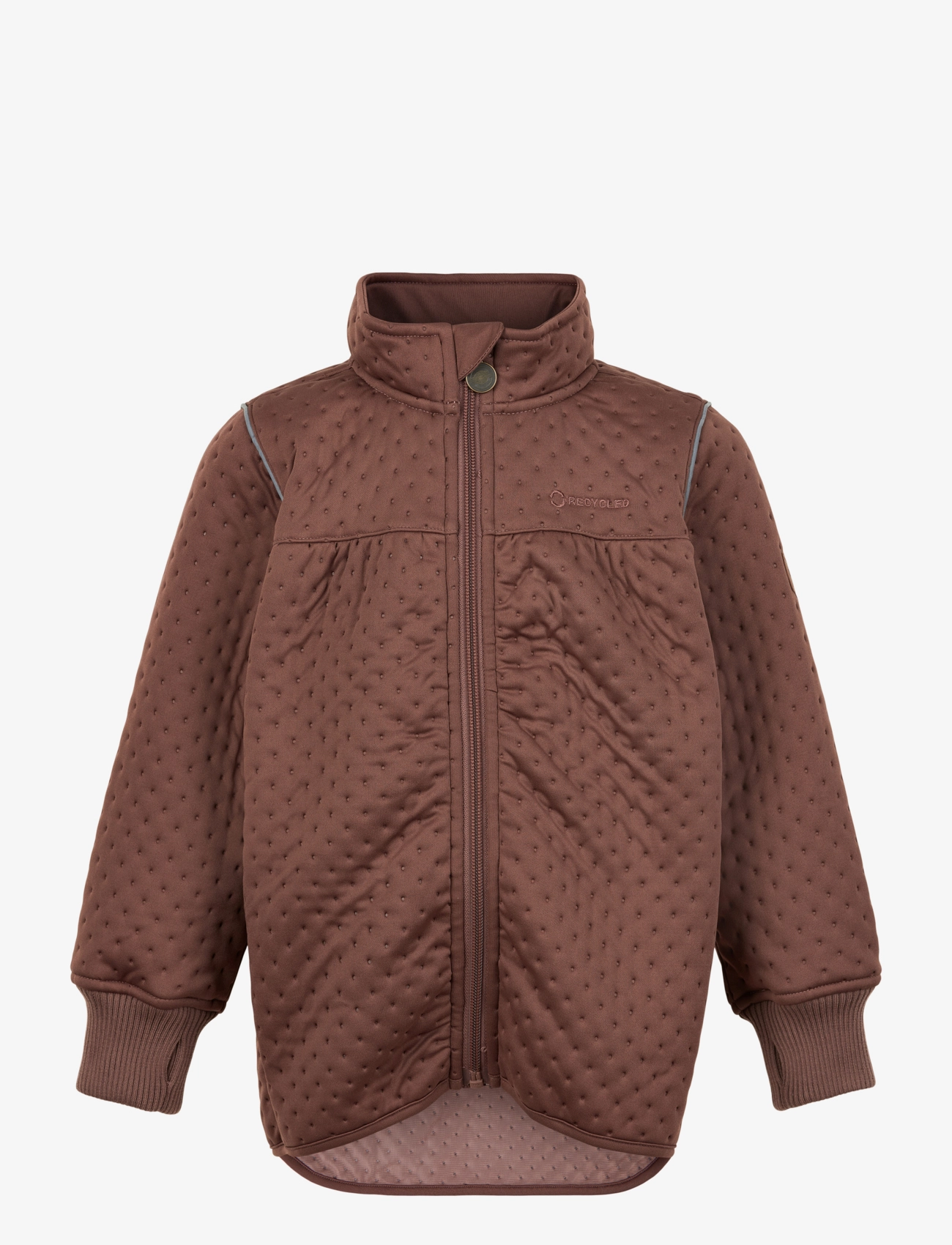 Soft Thermo Recycled  Jacket - NUTMEG