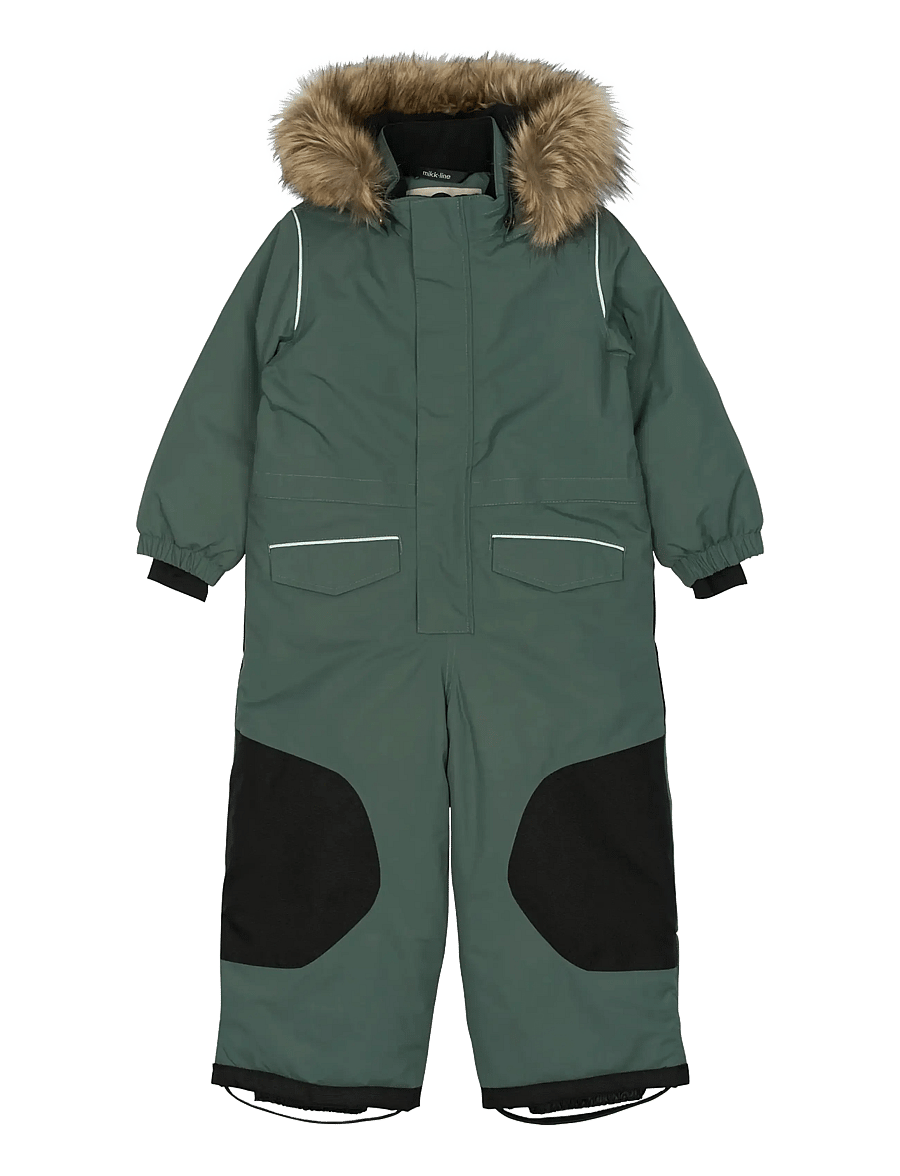 mikk-line - Snow Suit Reinforcement - Žieminiai kombinezonai - balsam green - 0