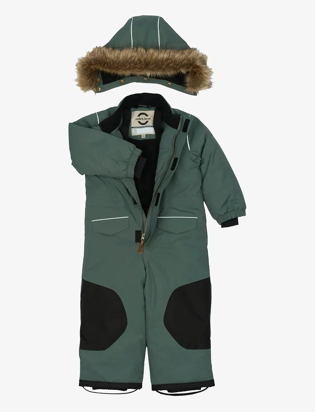 mikk-line - Snow Suit Reinforcement - overtøj - balsam green - 2