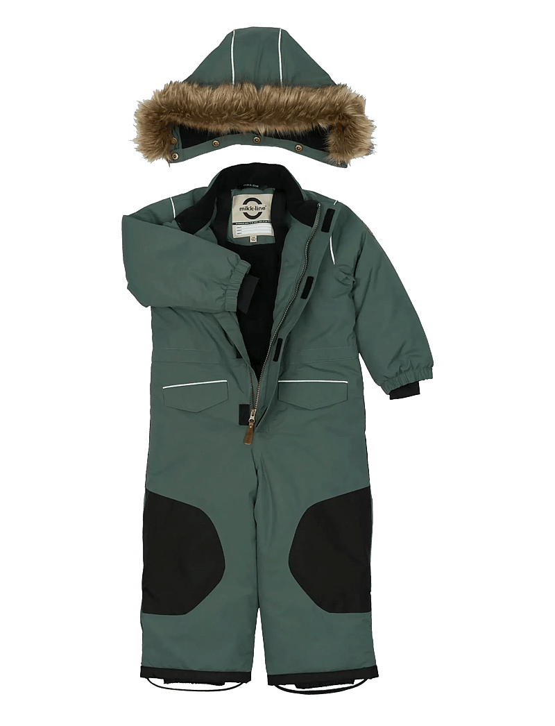mikk-line - Snow Suit Reinforcement - vinteroveraller - balsam green - 2