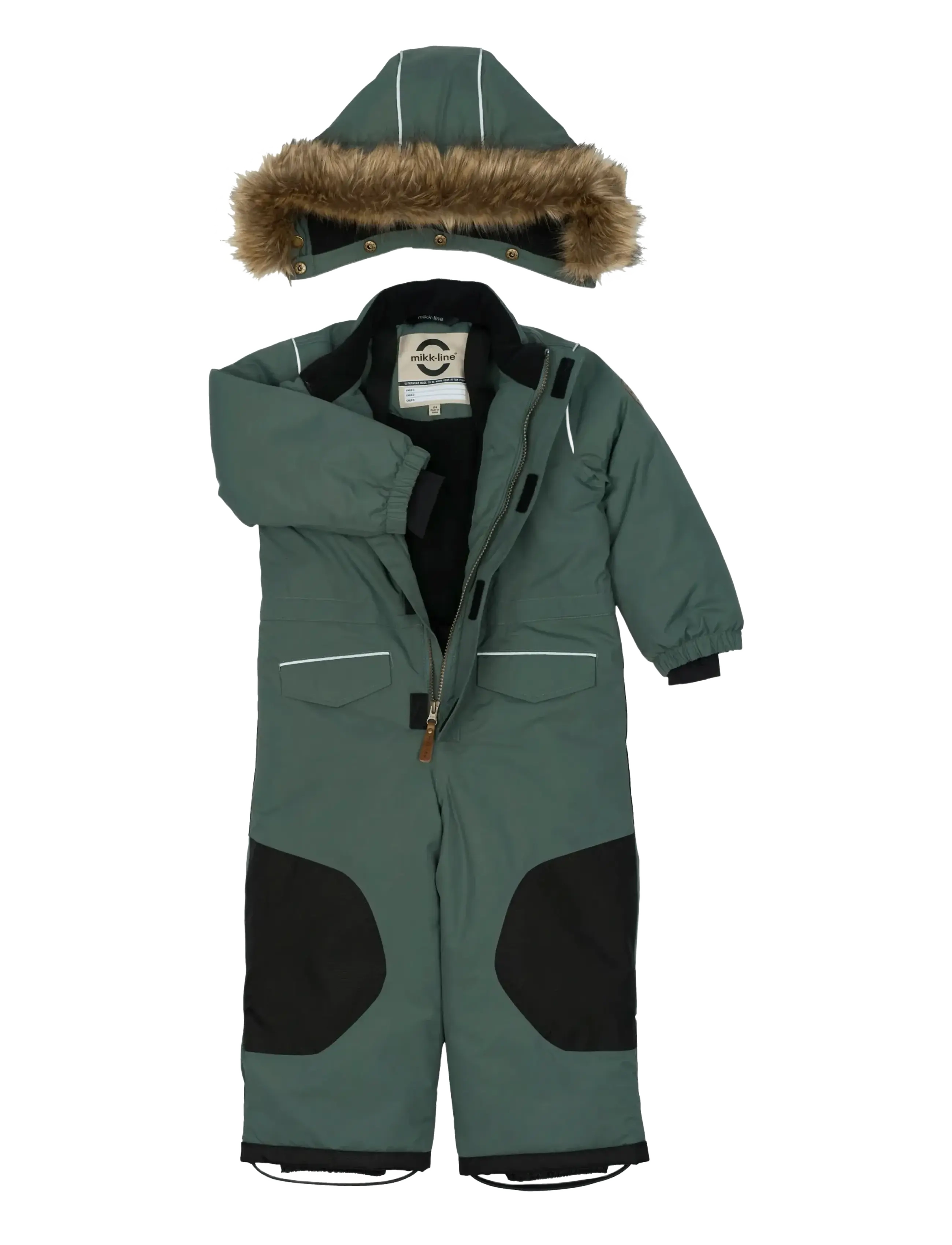 mikk-line - Snow Suit Reinforcement - Üleriided - balsam green - 2
