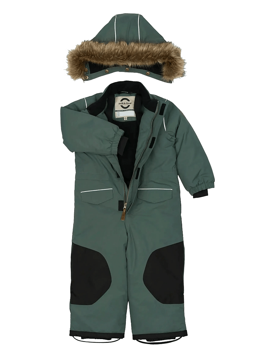 mikk-line - Snow Suit Reinforcement - Žieminiai kombinezonai - balsam green - 2