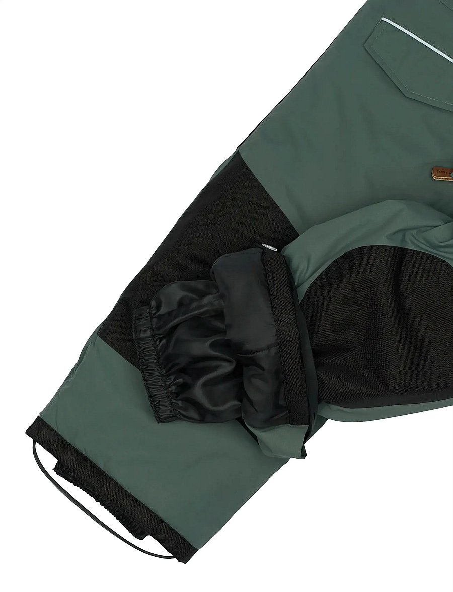 mikk-line - Snow Suit Reinforcement - Žieminiai kombinezonai - balsam green - 4