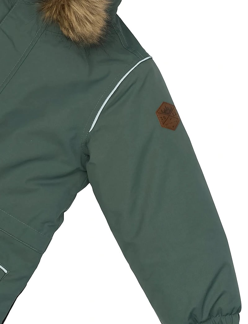mikk-line - Snow Suit Reinforcement - vinteroveraller - balsam green - 5
