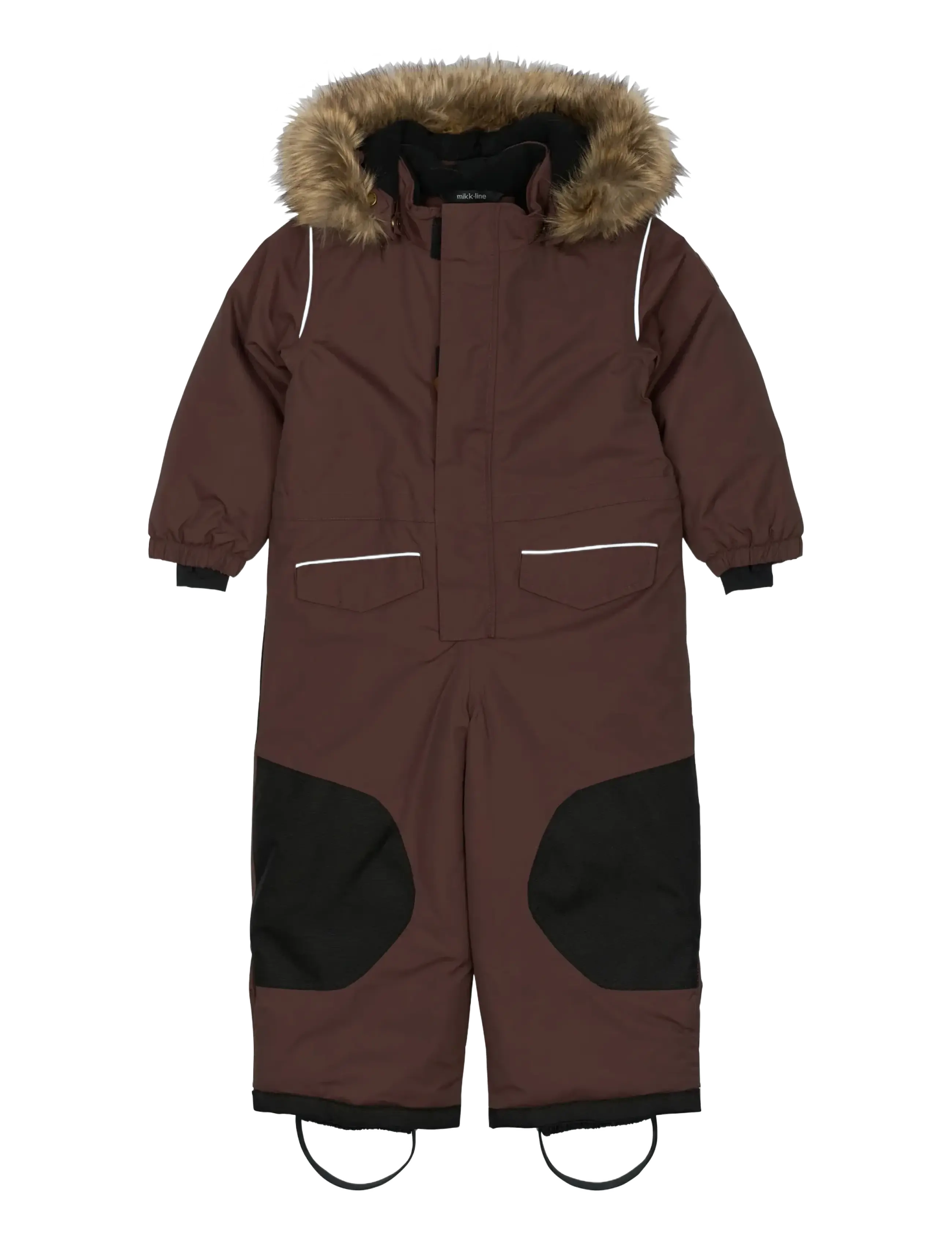mikk-line - Snow Suit Reinforcement - ziemas kombinezoni - french roast - 0
