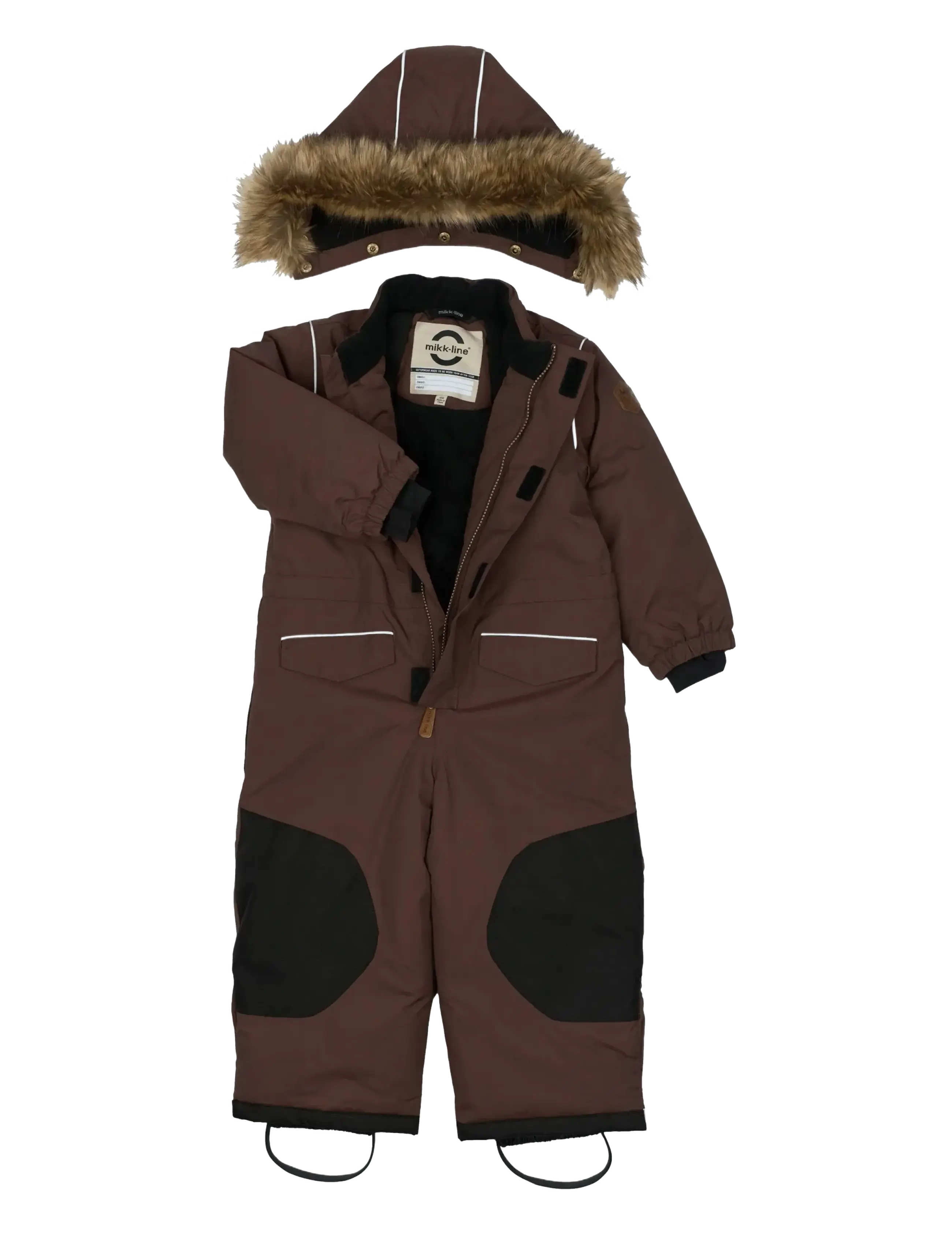 mikk-line - Snow Suit Reinforcement - Üleriided - french roast - 2