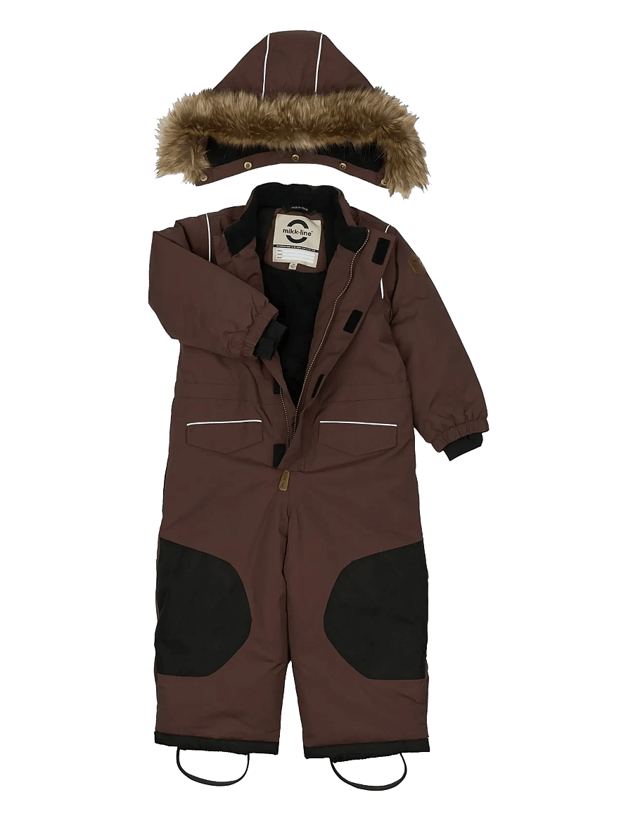mikk-line - Snow Suit Reinforcement - ziemas kombinezoni - french roast - 2