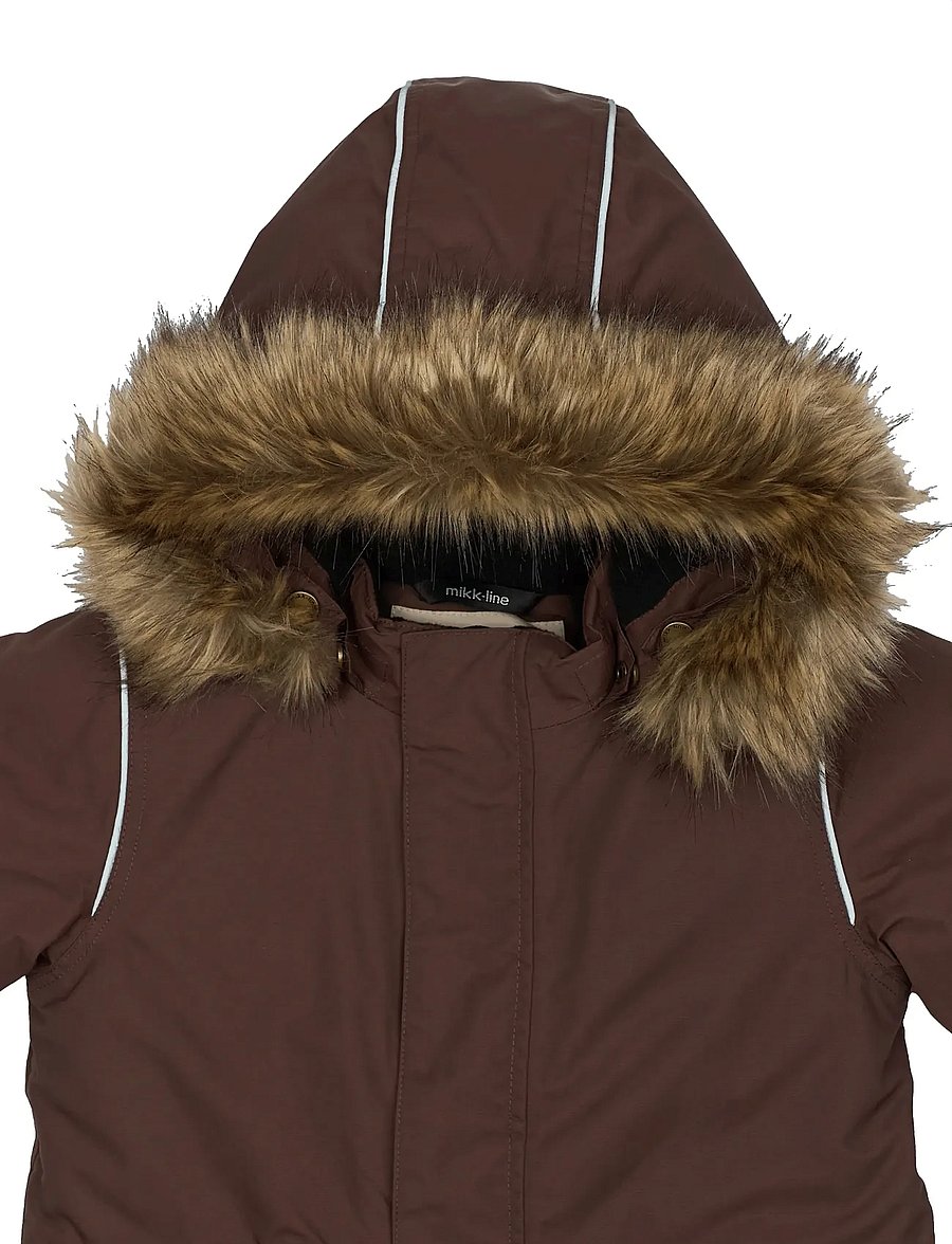 mikk-line - Snow Suit Reinforcement - ziemas kombinezoni - french roast - 3