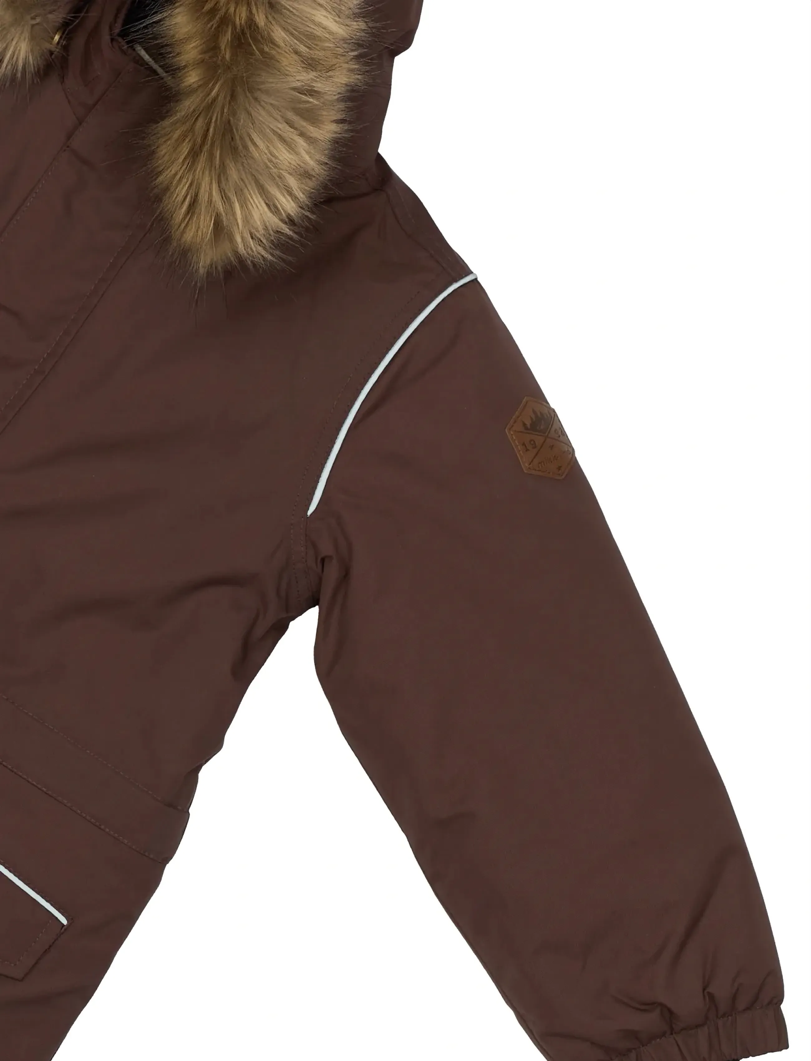 mikk-line - Snow Suit Reinforcement - Üleriided - french roast - 5