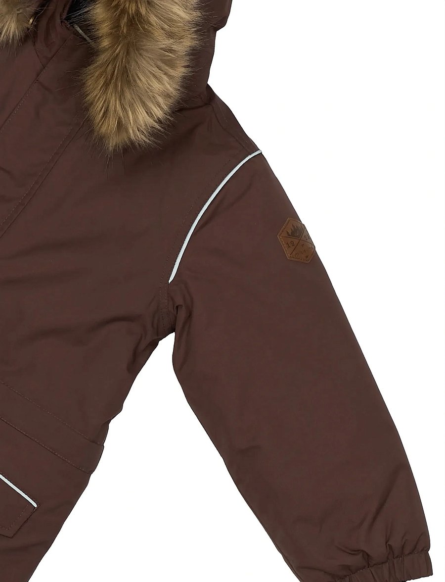 mikk-line - Snow Suit Reinforcement - ziemas kombinezoni - french roast - 5