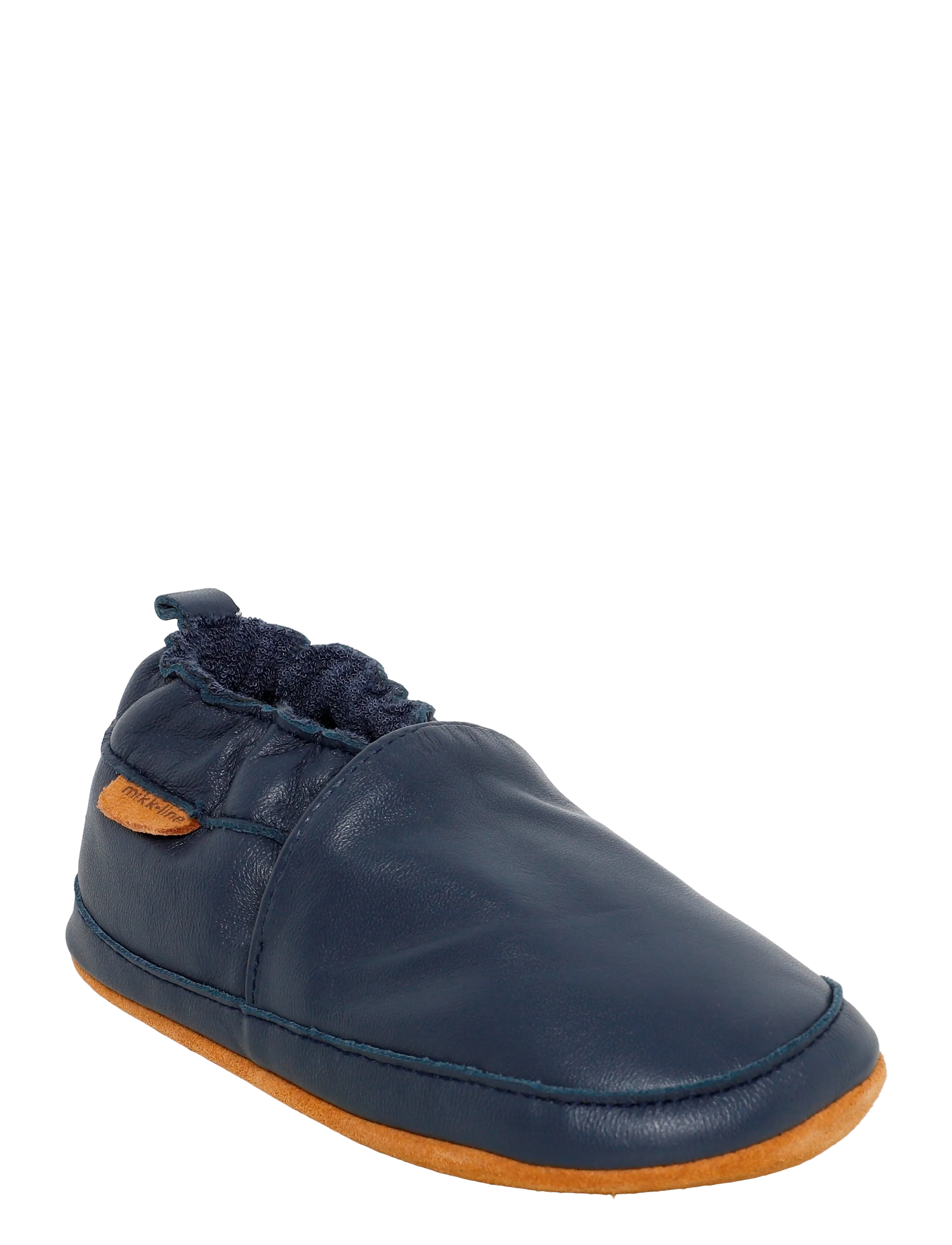 mikk-line Leather Slipper - Solid - mikk-line - BLUE NIGHTS / navy