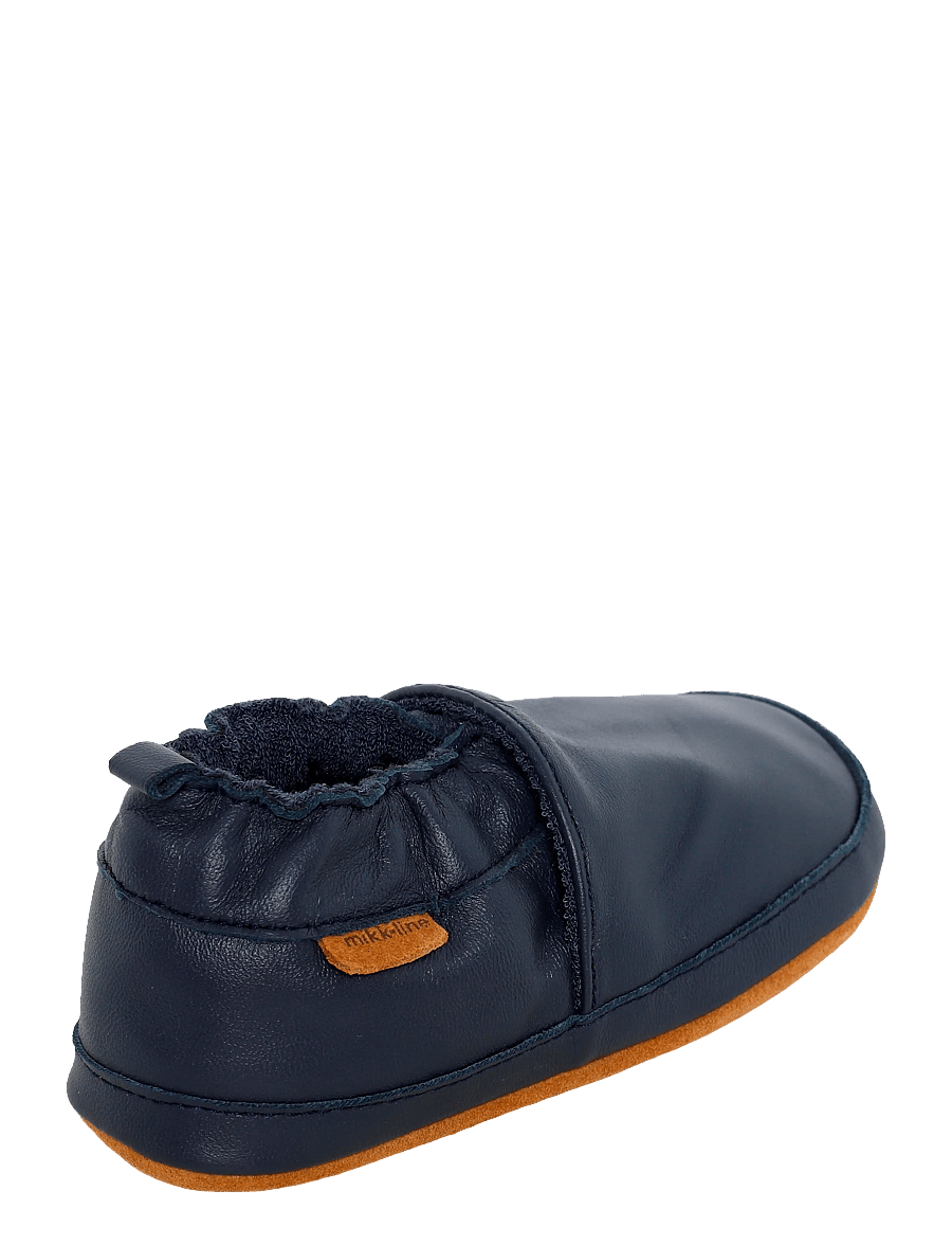 mikk-line - Leather Slipper - Solid - hausschuhe - blue nights - 1