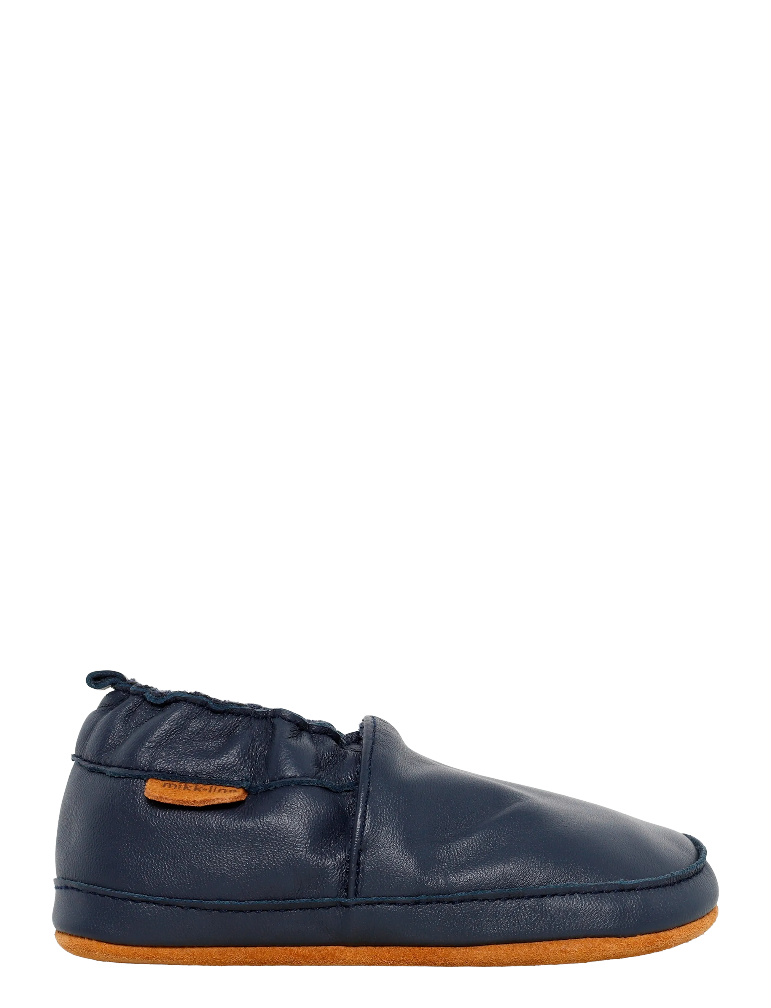 mikk-line - Leather Slipper - Solid - hausschuhe - blue nights - 2