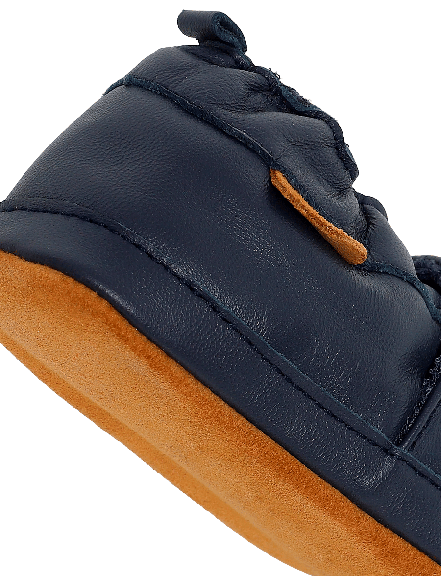 mikk-line - Leather Slipper - Solid - hausschuhe - blue nights - 5