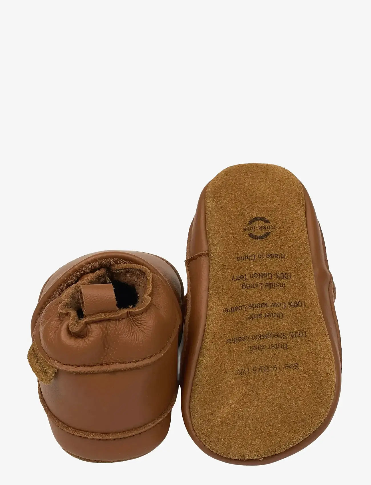 mikk-line - Leather Slipper - Solid - cognac - 2