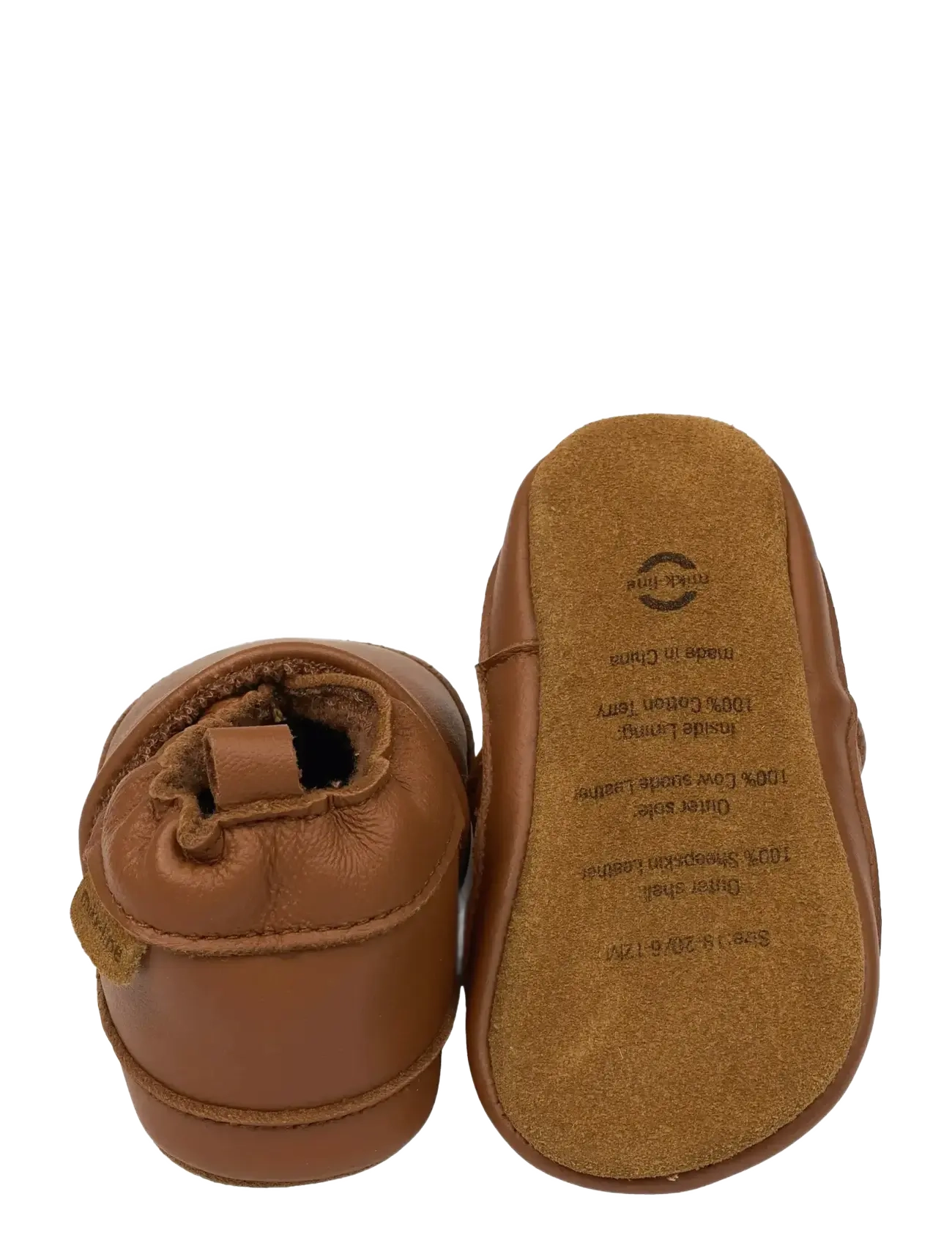 mikk-line - Leather Slipper - Solid - cognac - 2
