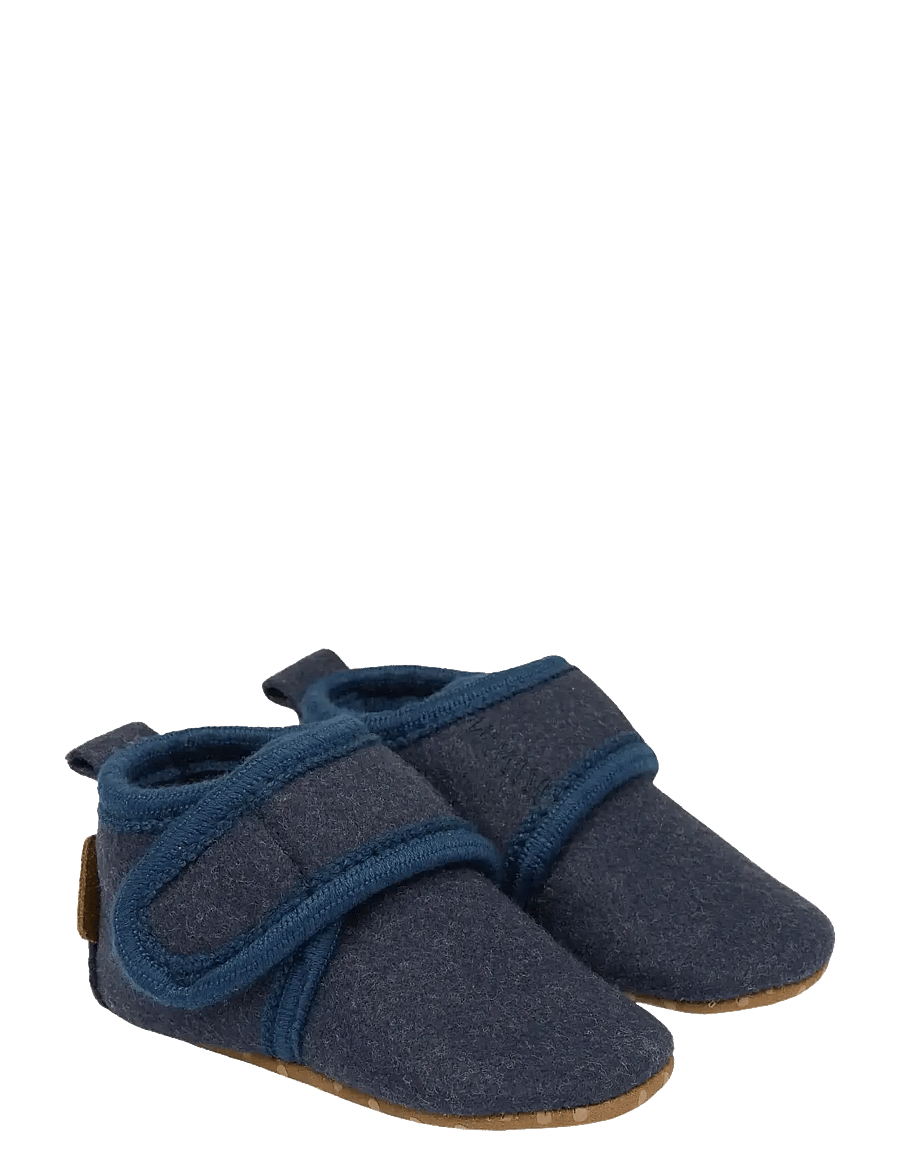 mikk-line - Prewalker Felt - lauflernschuhe - blue nights - 0