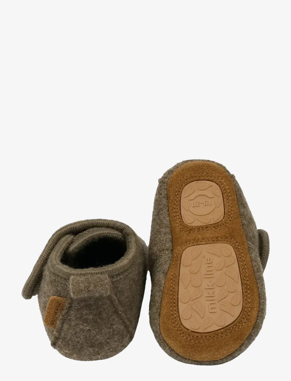 mikk-line - Prewalker Wool Embroidery - lära-gå-skor - melange denver - 1