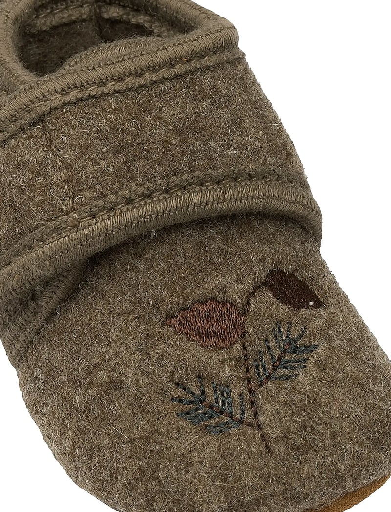 mikk-line - Prewalker Wool Embroidery - lära-gå-skor - melange denver - 3