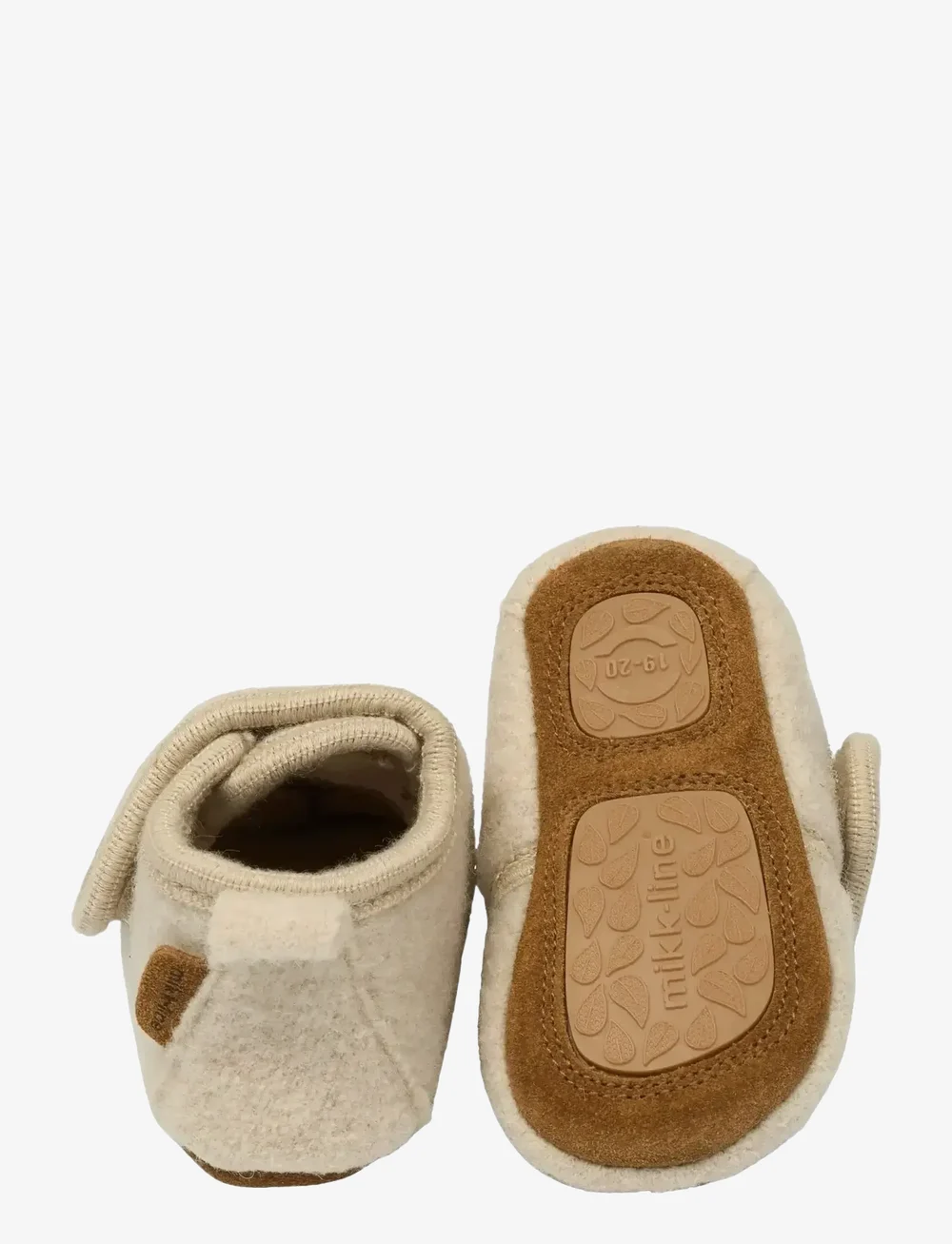 mikk-line - Prewalker Wool Embroidery - lära-gå-skor - off white - 2