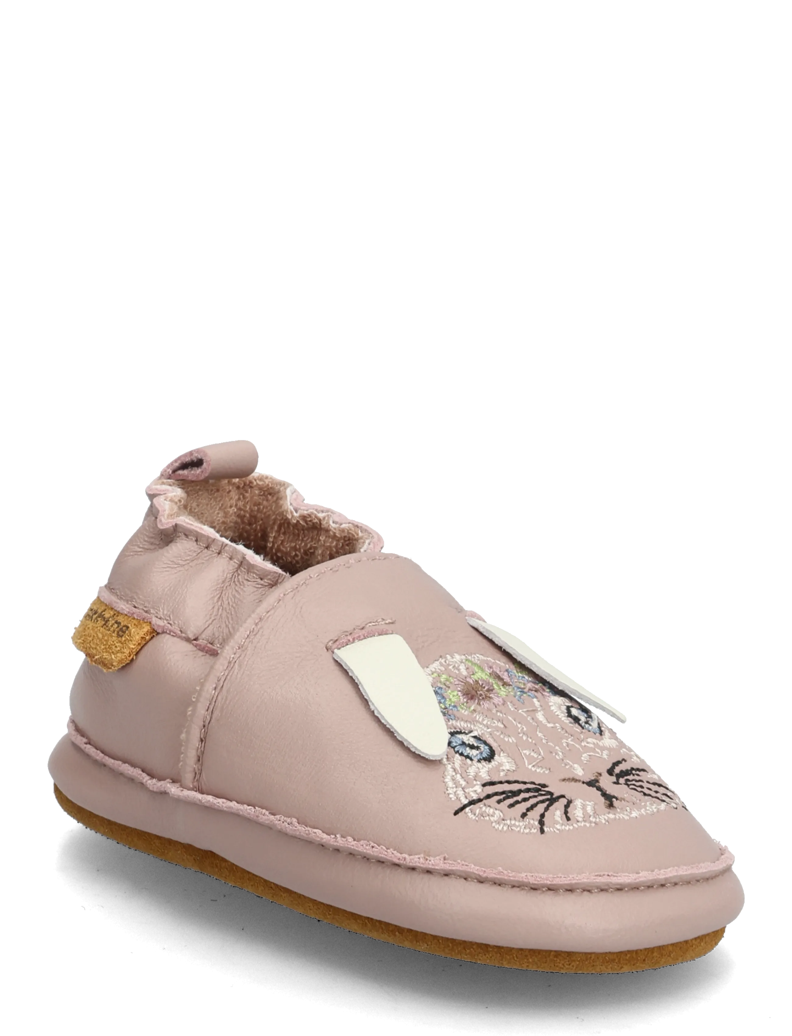 Leather Slipper - 3D - ADOBE ROSE