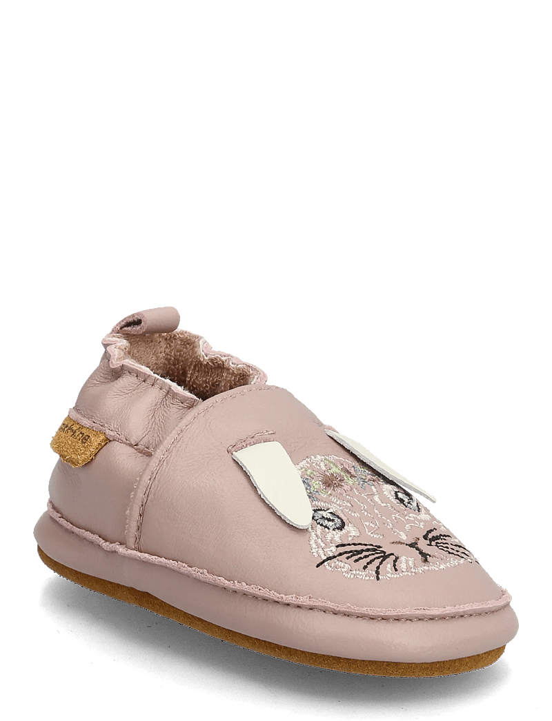 mikk-line - Leather Slipper - 3D - hjemmesko - adobe rose - 0