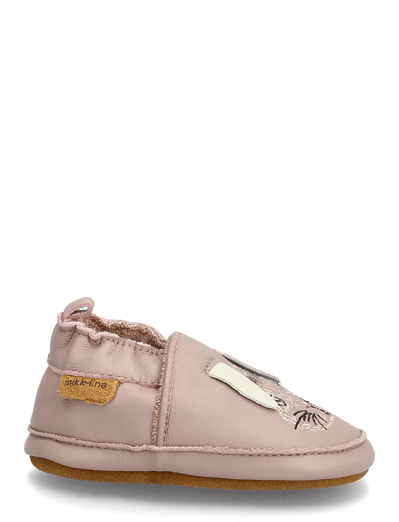 mikk-line - Leather Slipper - 3D - hjemmesko - adobe rose - 1