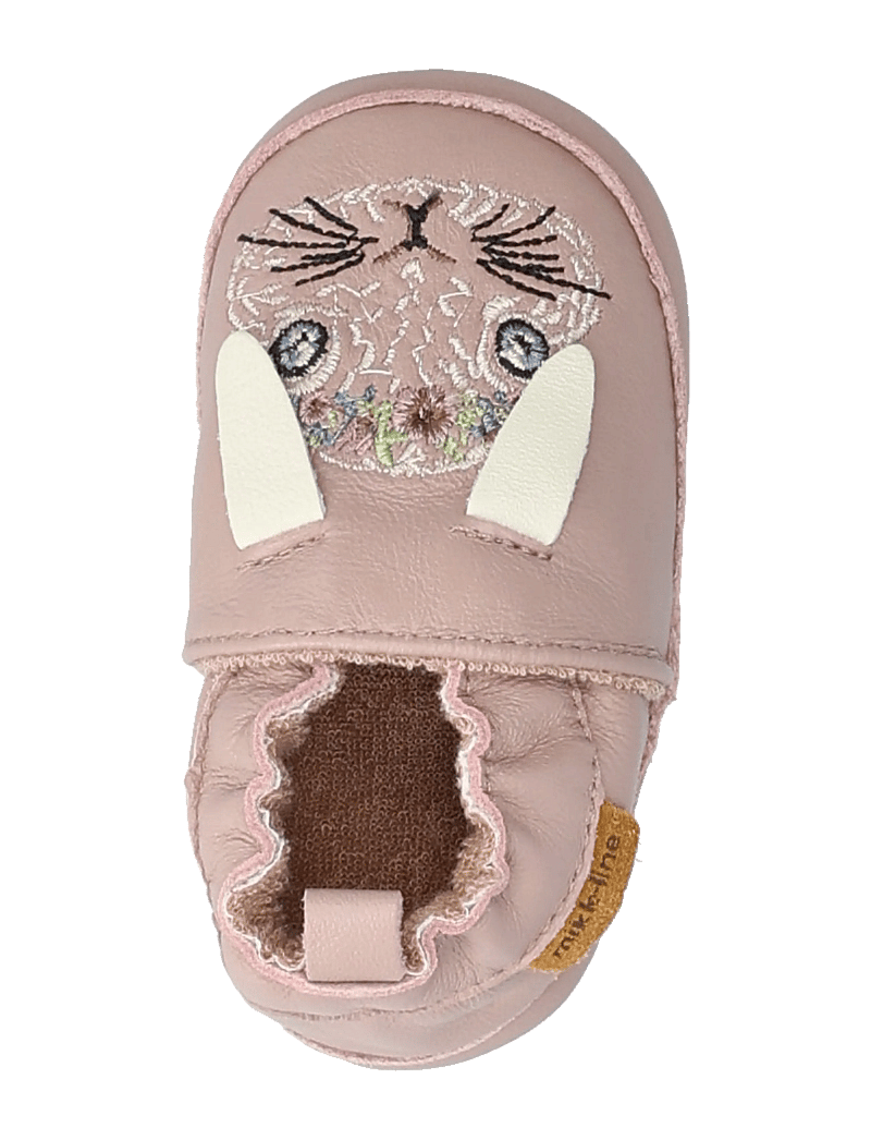 mikk-line - Leather Slipper - 3D - hjemmesko - adobe rose - 3