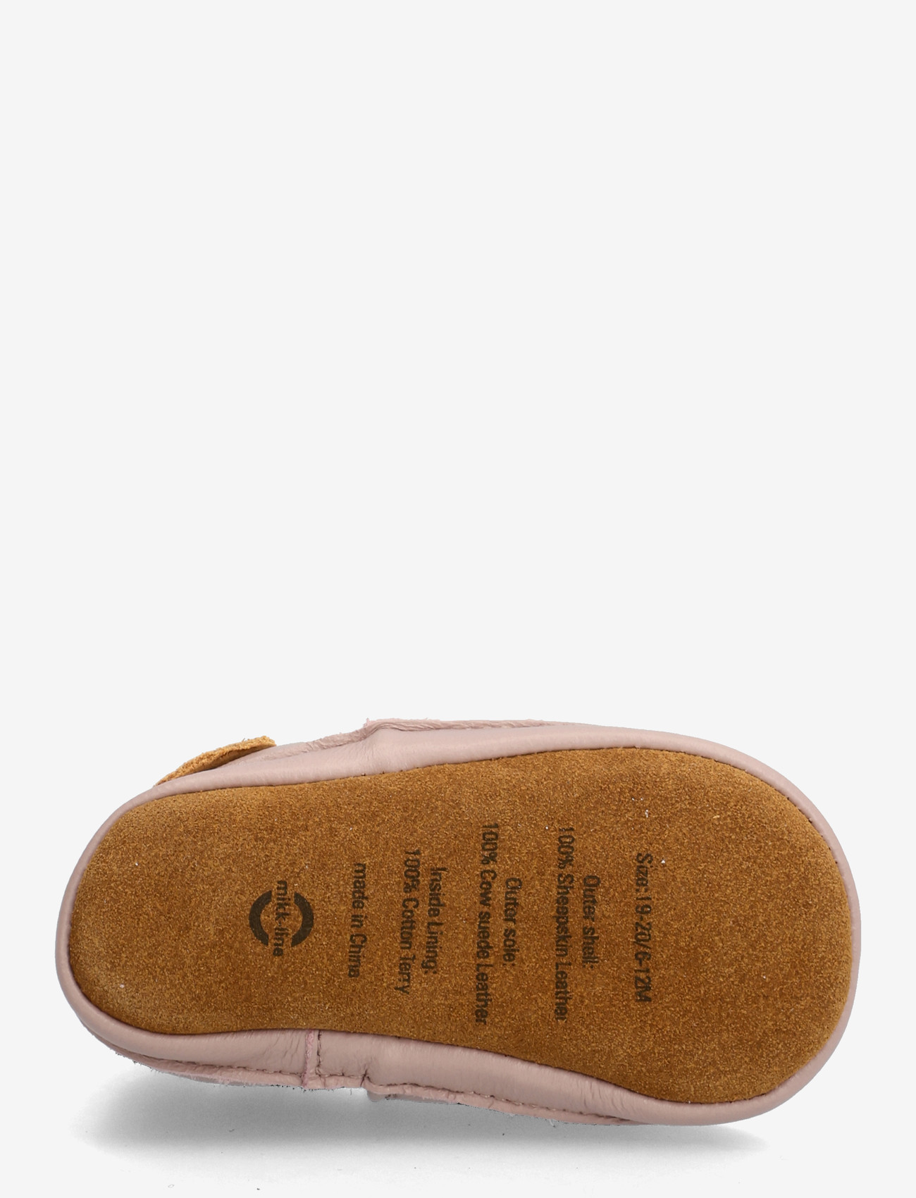 mikk-line - Leather Slipper - 3D - laveste priser - adobe rose - 4