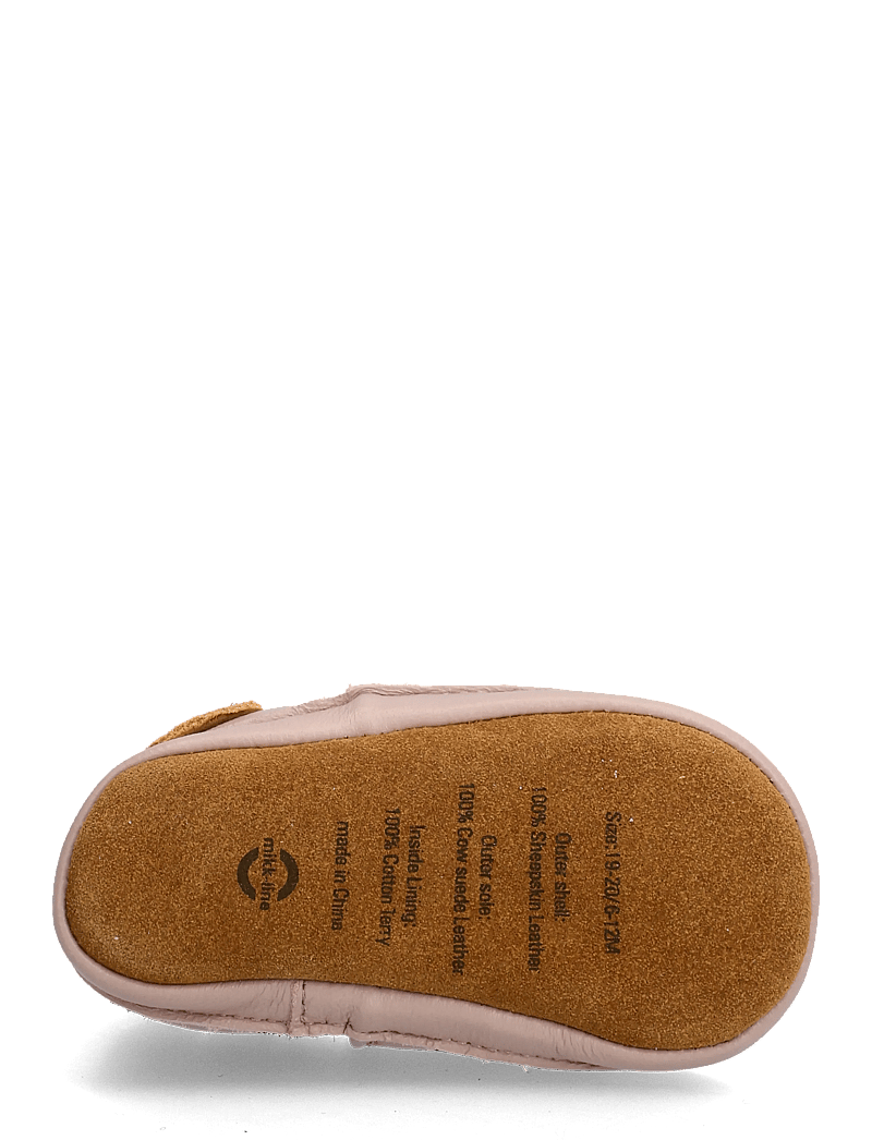mikk-line - Leather Slipper - 3D - hjemmesko - adobe rose - 4