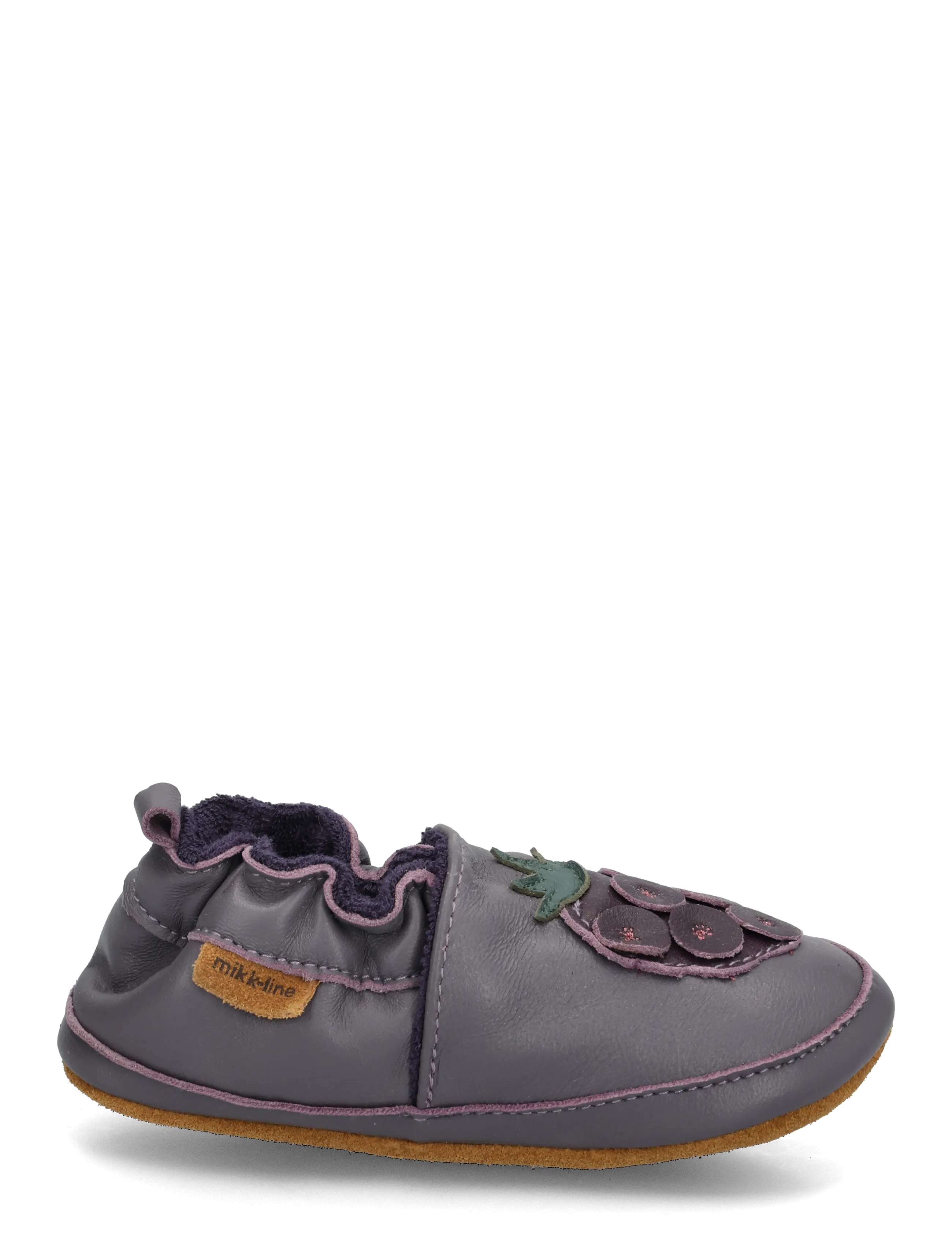 mikk-line - Leather Slipper - 3D - die niedrigsten preise - blackberry - 2