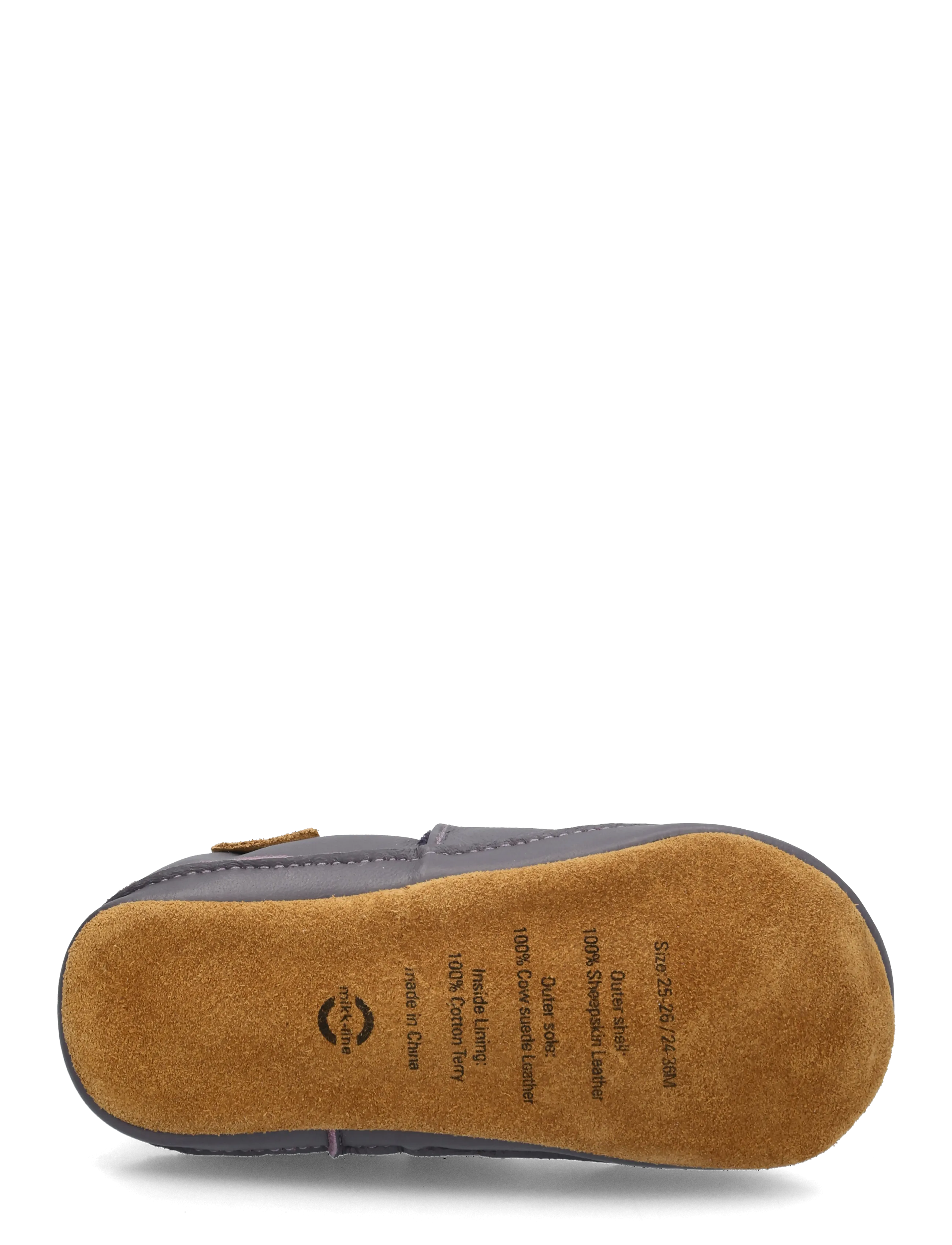 mikk-line - Leather Slipper - 3D - die niedrigsten preise - blackberry - 4