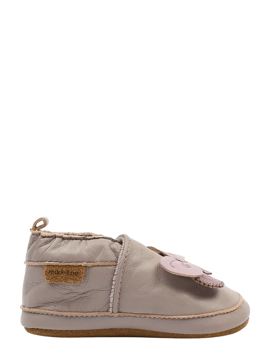 mikk-line - Leather Slipper - 3D - hausschuhe - butterfly - 1