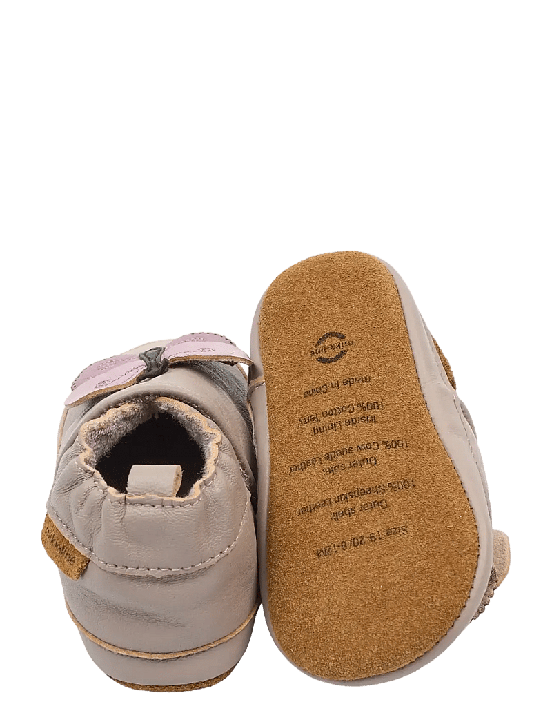 mikk-line - Leather Slipper - 3D - hausschuhe - butterfly - 2