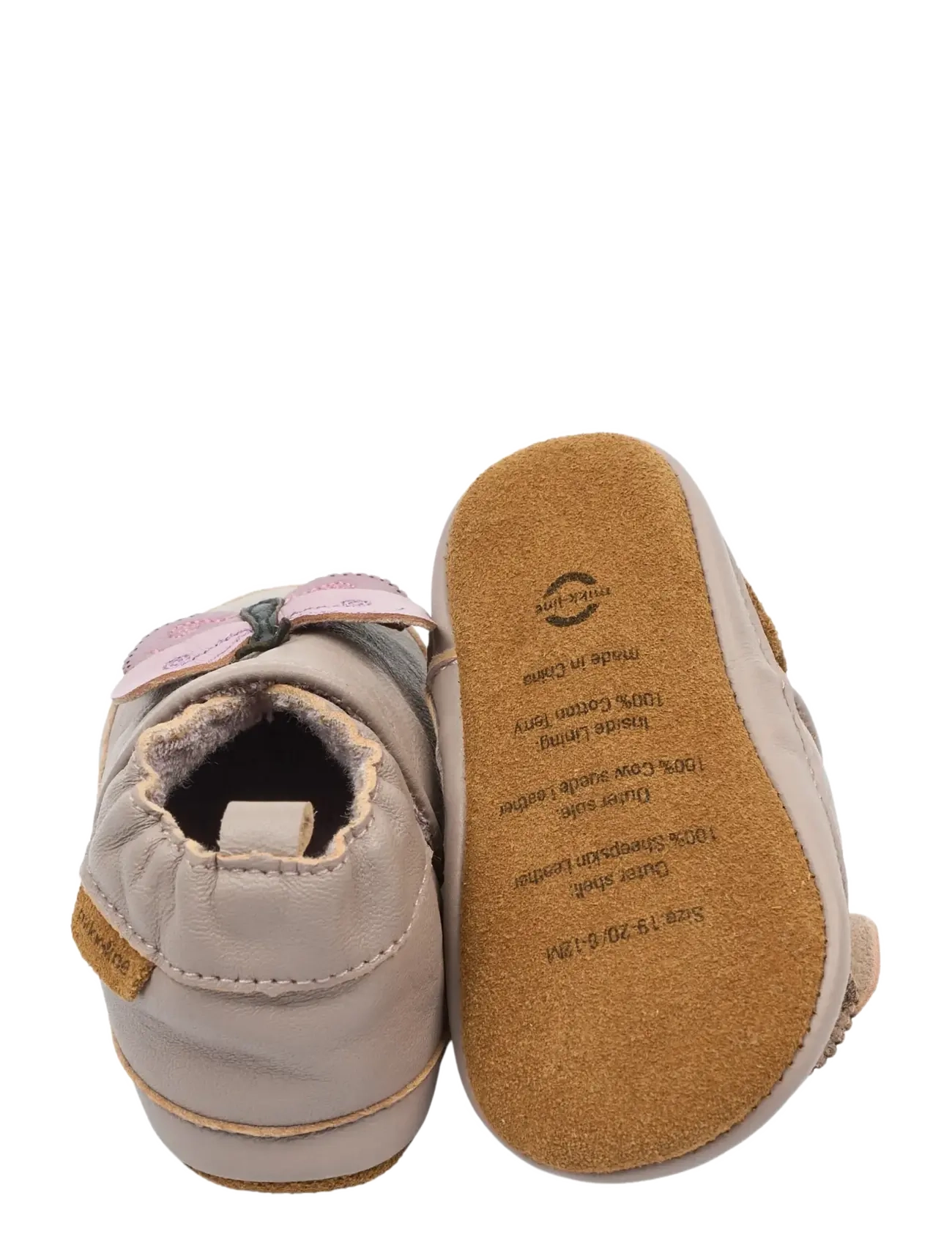 mikk-line - Leather Slipper - 3D - hausschuhe - butterfly - 2