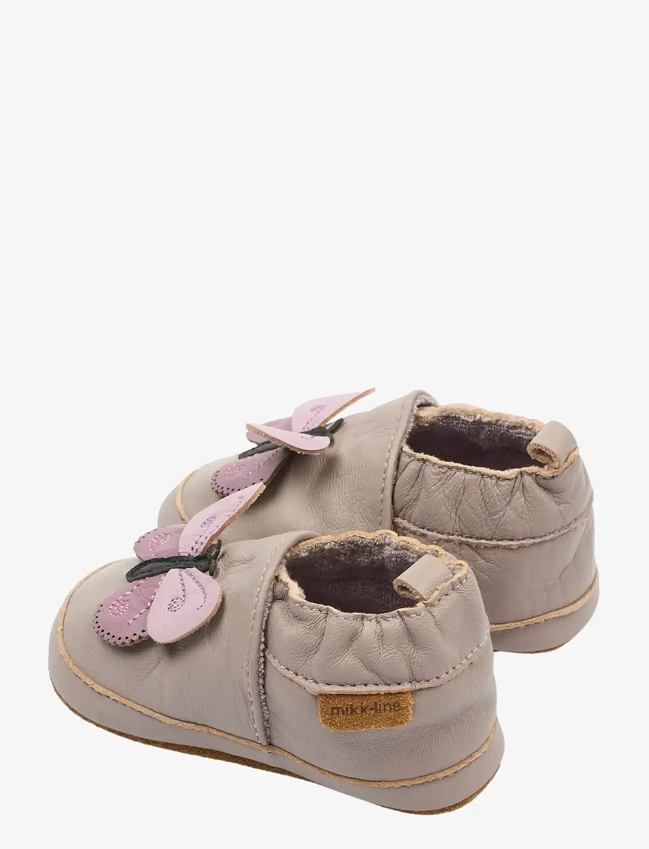 mikk-line - Leather Slipper - 3D - gode sommertilbud - butterfly - 3
