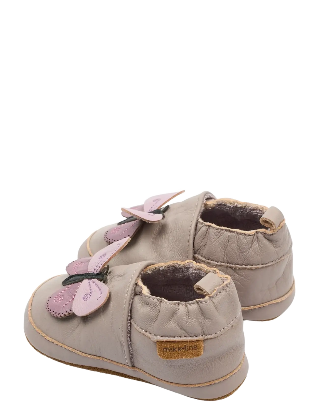 mikk-line - Leather Slipper - 3D - hausschuhe - butterfly - 3