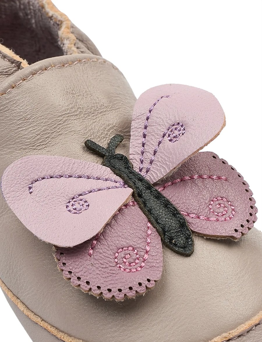 mikk-line - Leather Slipper - 3D - hausschuhe - butterfly - 4