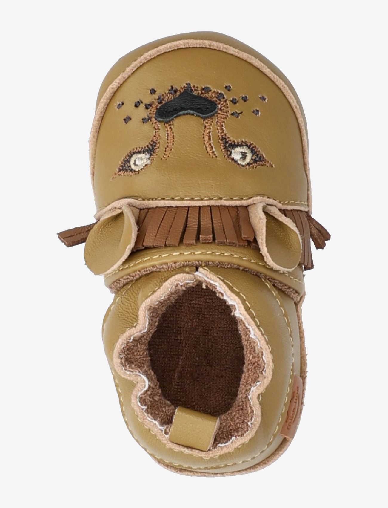 mikk-line - Leather Slipper - 3D - laveste priser - dijon - 3