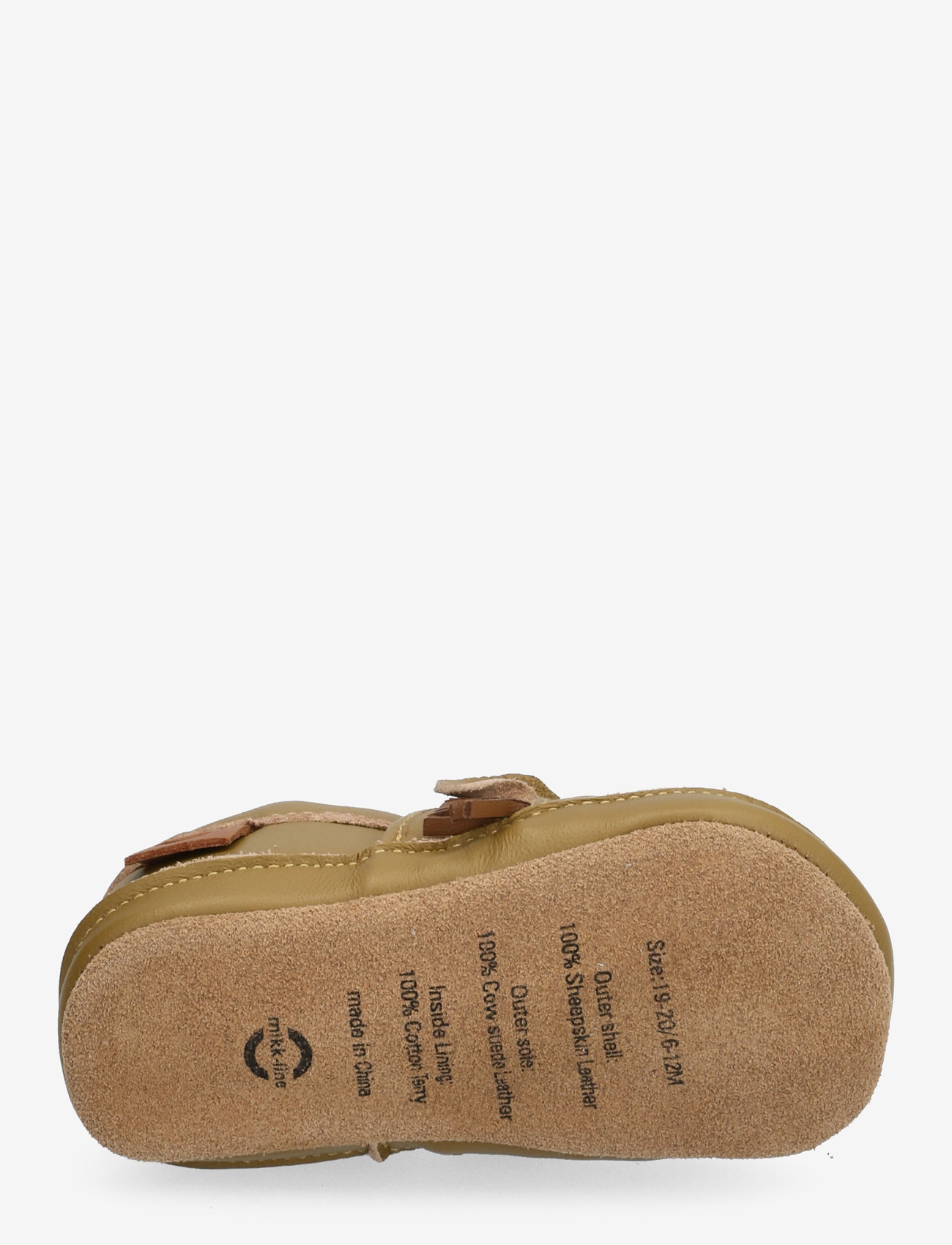 mikk-line - Leather Slipper - 3D - laveste priser - dijon - 4